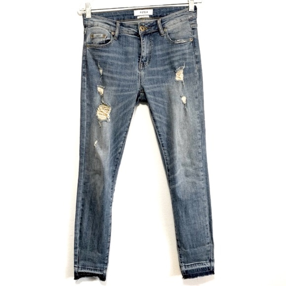 Pistola Distressed Skinny Jeans
